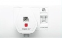 EPIC - C & S DBOXx 25 AMP MCB Geschützte Socket Modular AC Box | Gehäuse und Heavy Duty ISI Plug Top für 1 & 1,5 Tonnen AC (Weiß), 25 AMP