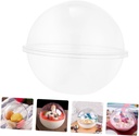 Round Cake Carrier 10pcs Ball Shape Cake Container Beautiful Decorative