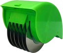 Bobody Vegetable Slicer Cutter and Chopper Hand-Powered Food Chopper Processor Roller Slicer, Green