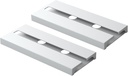 Hanging Goblet Holders Set Of 2 Without Drilling Adhesive Mounts For Cabinet Kitchen Storage Easy Installion