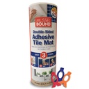 MusselBound® Adhesive Tile Mat with Spacers (15 sq ft per roll), a Strong Double-Sided Adhesive mat That Replaces Messy Mortar