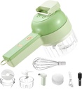 Automatic Vegetable Cutter | Vegetable And Food Cutter For Kitchen - Portable Food Processor Ginger Grater Crusher For Kitchen Celery Peppers Carrots Onions Meat