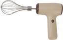 Egg Beater Whisk Electric, Electric Egg Beater Electric Whisk Rechargeable Cordless Handheld Food Processor with Cross Buckle for Stir, Beat Eggs, Cream