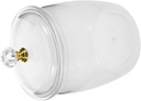 Cabilock Airtight Spice Jars for Kitchen Sealed Jar Candy Cookie Storage Containers Large Capacity Plastic Lids