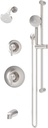 Symmons Birch Shower System Trim in Satin Nickel