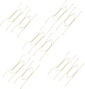 10pcs Invisible Plate Hanger Wall Wire Plate Holder for Vertical Display Spring Design for Dishes Elegant Curved Stand for Collectibles Scratch and Stylish Storage