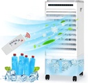 Evaporative Air Cooler with Remote Control 6L Water Tank Capacity (White)