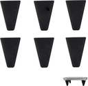 6PCS Silicone feet to Increase The Height of Your air Fryer Rack,Food Grade Silicone Feets for Dehydrator Racks for Gowise Phillips USA Cozyna Ninja Airfryer,Oven,Press Cooker