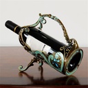 Enamel Color Wine Rack Decoration red Wine Grape Wine Glass Rack European Wine Set Wine Cabinet