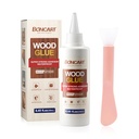 Super Strong Wood Glue, 8.45fl.oz Clear, Waterproof for Heavy Duty Woodworking, Furniture Assembly (1 Pack)