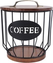 Coffee Filter Holder Storage with Lid,Coffee Filters Storage