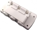 Front Panel White Block Head With 3 Nozzles,Compatible for BQL825 Soft Ice Cream Machines Fitting Parts Replacement