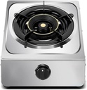 Portable Gas Stove,Cassette Stove,Max 17742.4BTU Single Burner Cassette Stove Piezo-Ceramic Ignition for Home Use Food Stalls and Canteens