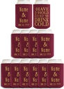 Personalized Wedding Gift Custom Names Save the Date 12-Pack Personalized Can Drink Thermocoolers Coolers Maroon