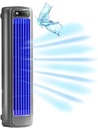 Brizaac - Qinux Brizaac, Brizac Air Conditioner, Portable Air Conditioner Cooling Fan Quiet, Beat The Scorching Heat & Humidity — Instantly (Gray)