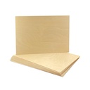 9 Pack 1/16 X 12 X 17 Inch Thin Birch Plywood Sheets for Lasercuting DIY Crafts Project