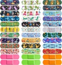 300 Pcs Adhesive Bandages, 33 Styles Kids Cartoon Bandages, Flexible, Colorful, Waterproof, Breathable, Protect Scrapes