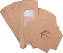 Individual Cupcake Boxes with Lids Paper Cupcake Containers Multi-purpose Bakery Boxes for Wedding