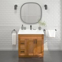 La Royal Maple Shaker Sink Base Bathroom Vanity with Drawers 36" Ready-to-Assemble Bathroom Cabinet Sink Base