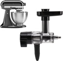 Masticating Juicer Attachment, Masticating Juicer Accessories with Extension Nozzle, Grinder Attachment & Slow Juicer Attachment, Compatible with All Models KitchenAid Stand Mixers