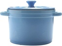 Ceramic Casserole Dish with Lid, Clay Pot Cookware Ceramic Casserole with lid, Slow Cooker Round Oven, Non-Stick Ceramic -Red||3l Cooking pots and Pans
