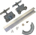 Johnson Hardware 200PD Commercial Grade Pocket/Sliding Door Hardware (72")