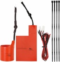 7101 Battery Heater Pad & 7102 Oil Heater Kit Compatible with 9KW - 22KW Air Cooled Standby Generators,Suitable for Outdoor Generator Cold Weather Protection Kit, Ensure Use of Generator