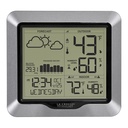 La Crosse Technology Advanced Wireless Weather Station: Dynamic Icons, Barometric Pressure, Atomic Time, Temperature/Humidity Gauge, Recording, Stylish Display, Fast Reception & Long Range (330 Feet)
