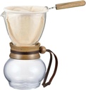 Hario Woodneck Drip Pot, 240ml, Acacia Wood