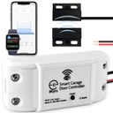 eKyro Smart Garage Door Opener - Universal WiFi Remote Controller Kompatibel mit Alexa, Home, iPhone, Siri, Android, Tür links geöffnet Alarm, Türsicherheitssysteme, aktualisiertes Modell