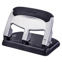 Bostitch Office EZ Squeeze Heavy Duty 3-Loch Punch für Home Office & School, 40-Blatt Kapazität, One-Touch Reduzierte Kraft, Sleek Silver Design