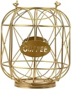 Coffee Holders for Cups Iron Capsule Storage Rack Large Capacity Coffee Organizer Basket for Kitchen