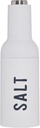 Santa Barbara Design Studio Electric Grinder Face to Face Designs Matte Metal Automatic Grinder, 8.75" Tall, Salt