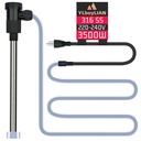 240V 3500W Immersion Water Heater for Pool & Hot Tub – Portable Electric Submersible Heater with Auto Shut-Off, and WiFi Timer for Swimming pool, Bathtub, Above Ground Pool and Inground pool