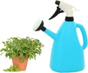 Watering Can Mister Bottle in Refillable Spray Can for Indoor Plants and Flowers Durable Hand Pressure Gardening Tool in Blue
