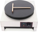 Commercial Crepe Maker, 1700W 16" Non-Stick Electric Crepe Machine Griddle Machine Baking Pancake Electric Crepe Pan Adjustable Temperature w/Spatula for Blintzes, Eggs, Tortilla