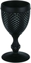 Vista Alegre Bicos Frosted Black Goblet