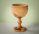 Olive Wood Communion Cup