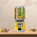 25 Cent Coin Operated Candy Dispenser Vending Machine Capsule Vending Machine Commercial Coin Gumball Machine for 200pcs 0.79"-1.26" candies (with a diameter of less than 1.26 inches),600-1000 coins