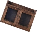 Garneck 1pc Cute Wooden Storage Box Home Decorative Bread Box Kitchen Organizer Multifunction Storage