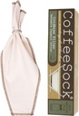 CoffeeSock ColdBrew Filter - GOTS Certified Organic Cotton Reusable Coffee Filter (CB64-01)