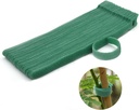 Garden Hook＆Loop Plant Cable Ties, 200 Pcs Adjustable Garden Nylon Ties for Supporting Plant and Vines, Multi-Functional Ties (200 Pcs, 8 Inch, Green)