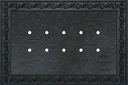 Briarwood Lane Outdoor Rubber Doormat Tray Floral Design