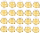 50pcs Egg Yolk Cake Packaging Box Cupcake Boxes Bulk Dome Lid for Baked Goods