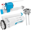 Toilet Tank Water Valve Kit for Old Style Toilets Height Compatible with Tanks Drain Flush Valves Easy Installation Replacement Plumbing Accessory