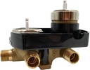 Wood Grip | Shower Faucet Integrated Diverter Rough-in Valve | Shower Diverter Valve | Undermount Bathroom Sink | Shower Head Splitter