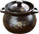 glass cooking pot Pot ceramic stew casserole soup pot cooking lid stew bowl cookware frying pan kitchen slow cooker old fashioned home gas soup pot