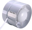 Exhaust Fan Home Silent Inline Pipe Duct Fan Bathroom Extractor Ventilation Kitchen Toilet Wall Air Clean Ventilator,