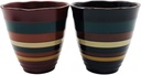 Miyakushi Lacquer Cup Pair Koma Belt 6K-101