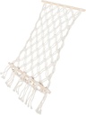 Fruit Hanging Basket Multi-use Storage Bohemia Style Easy Match Kitchen Supply Hand-woven